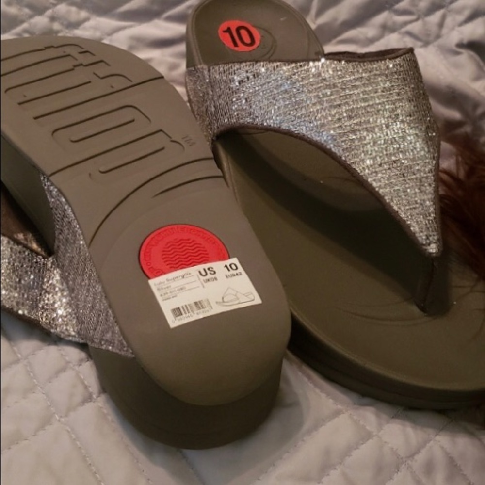 Fit Flops Silver - Picture 2 of 2